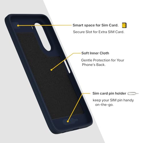 Image of Pikkme Back Cover for Redmi A7 Pro /Poco C85x 5G Soft Matte Silicone Mag-Safe Design (Mag-Safe Not Support) Camera Protection | Slim Fit Bumper Cover (Blue)