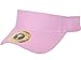 Solid Sports Blank Visor (Comes In Many Different Colors), Pink