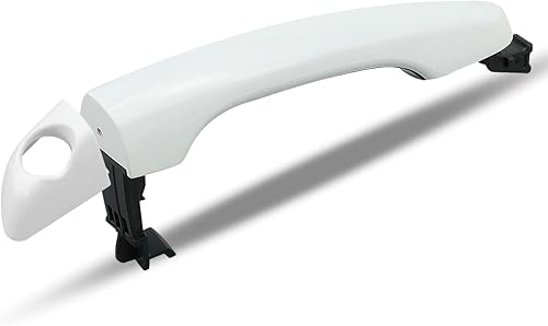 Manija exterior de puerta exterior con cubierta de manija para Hyundai Elantra Sedan 2017-2020 Reemplazar 82661F0010 82662F0020 (lado delantero