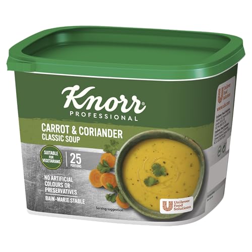 Knorr Classic Carrot and Coriander Soup Mix, 25 Portions (Makes 4.25L)