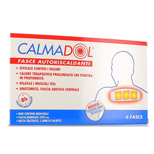 PROMO 2 CONFEZIONI CALMADOL FASCE AUTORISCALDANTI 6+6 FASCE