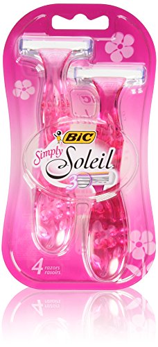 BIC Simply Soleil Shaver, 4 ct
