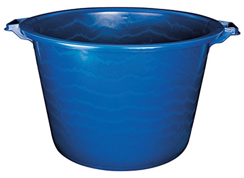 Aluminium et Plastique RIVBQ120 Baquet Rond Plastique Bleu 120 L