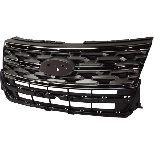 Image of Garage-Pro Grille Assembly For Ford Explorer 2018-2019 Gray