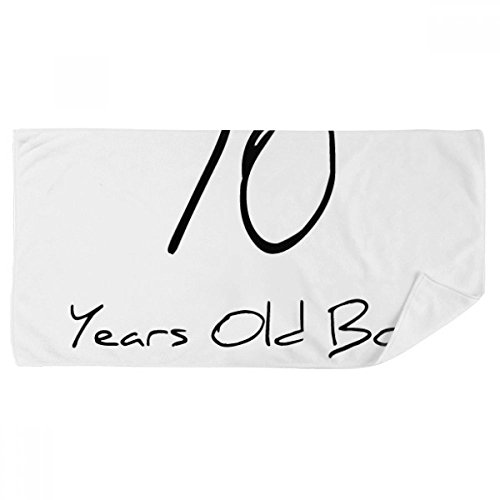 Serviette de bain 35x70cm douce pour garçon de 70 ans multicolore - 2