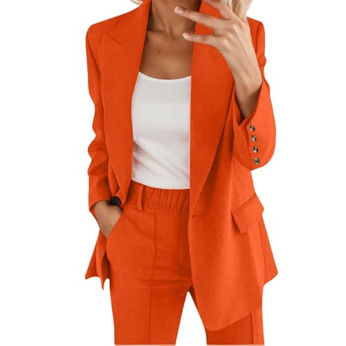 Women Suits 2 Piece Set Business Blazer Sets Women 2 Piece Outfits Casual Dressy Casual Plus Size Wide Pants Suit Set