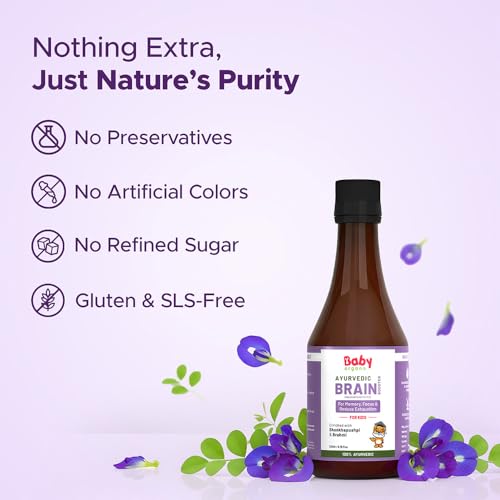 Image of BabyOrgano Nutriverse Eye Care Gummies for Kids (2-15 Years) - Sharper Vision and Healthy Eyes with Natural Ingredients - (Eye care gummies + Shankhpushpi Syrup)