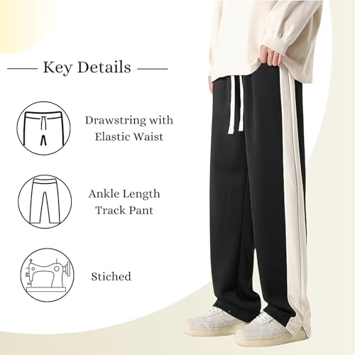 Image of Mehrang Loose Fit Track Pant for Men | Trouser Pant for Men | Track Pant for Men Loose Fit | Baggy Track Pant for Men | Track Pant Men | Men Stylish Track Pant