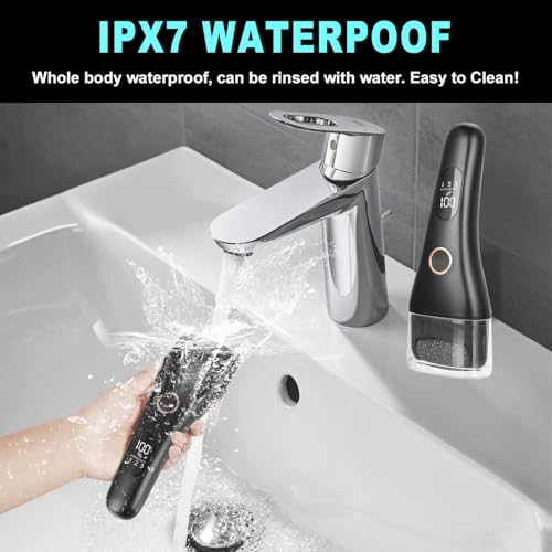 Removedor eléctrico de callos con 3 velocidades y LCD - Antes $25.99 Ahora $12.99