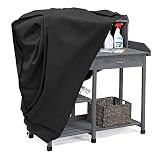 Garden Potting Bench Table Cover, Waterproof Protective Wooden Workstation Table Cover 420D Oxford O