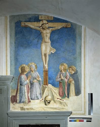 Peinture Poster Abstraite Crucifixion Fra Angelico et Décorations pour la Maison 60x90