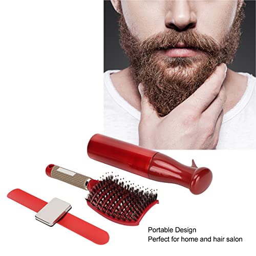 Kit de coiffure brosse à évent incurvée flacon pulvérisateur pince - 3