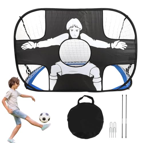 Proberos® Football Goal Post Net Kit Set, With Carry Bag Portable...