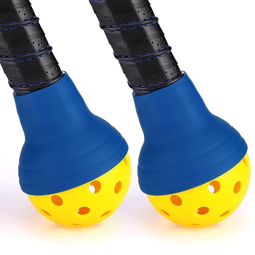 TOBWOLF 2PCS Pickleball Ball Retriever, Silicone...
