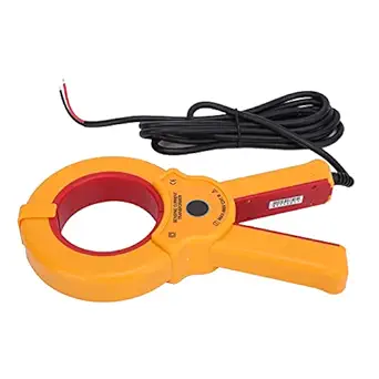 Clamp Current Sensor, Sensing Current Transformer Silicon Steel Lightweight for Oscilloscope for Electrical Measurement for Industry(ETCR070A-2)