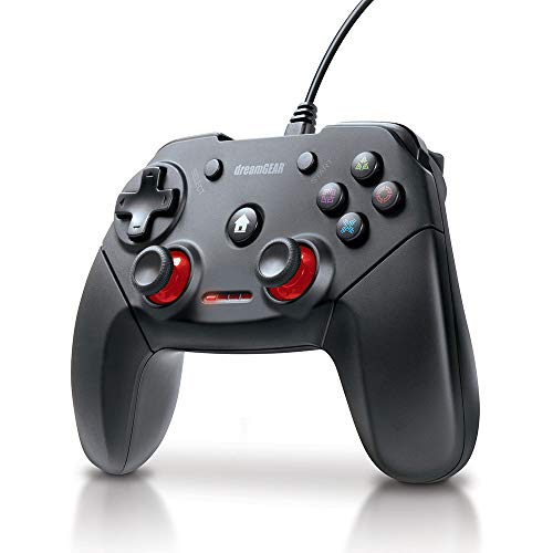 Controle Joystick com fio Shadow Dreamgear para PS3 DGPS3-3880 Preto
