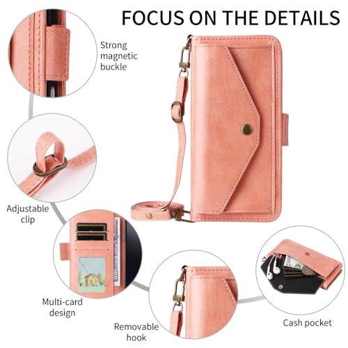 Housse Samsung Z Fold 4 marron avec sangle pour sorties