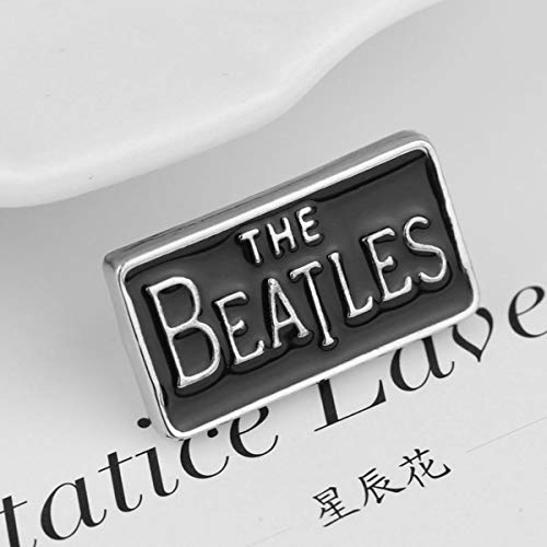 JiuErDP Groupe européen et américain Classique Autour de la Lettre Beatles Nouveau Logo Broche Design Epingle (Pack de 2… - Les Beatles, Paul McCartney, John Lennon, RIngo Starr, George Harrison JiuErDP Groupe européen et américain Classique Autour de la Lettre Beatles Nouveau Logo Broche Design Epingle (Pack de 2… – Image 6
