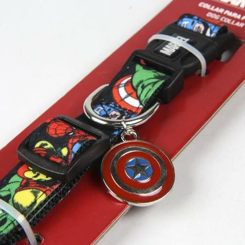 CERDÁ Life's Little Moments - Marvel Hundehalsband Kleine Hunde | Marvel Halsband Mini Hunde Offizieller Lizenz, XXS-xs