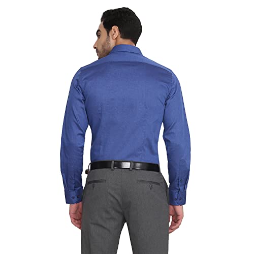 Image of blackberrys Structured Cotton Slim Men's Shirt