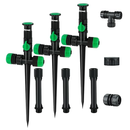 RESTMO Flexible Sprinkler System with Metal Spike Base