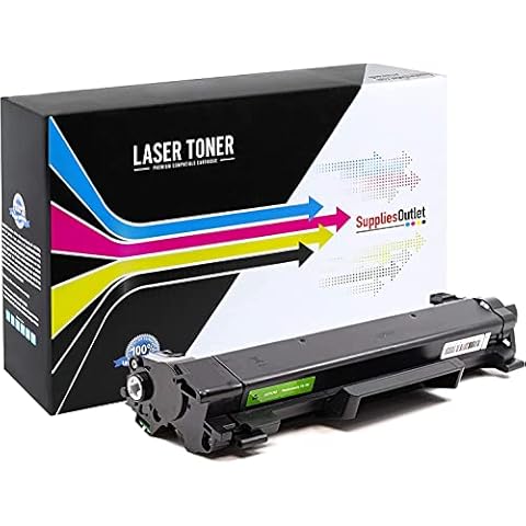 SuppliesOutlet TN760 Toner for Brother Printer • Compatible Replacement for Brother Toner TN-730/TN-760 TN760 TN730 for MFC-L2710DW MFC-L2750DW DCP-L2550DW HL-L2350DW HL-L2370DW (1-Pack) Cover