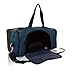 Dalix Medium Duffle Bag Duffel Bag in Black and Navy Blue Gym Bag