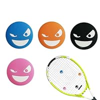 4 Stück Tennisschläger Stoßdämpfer, Tennis Vibrationsdämpfer, Silikon Vibration Damper, Tennisschläger Vibrationsdämpfer, Für Badmintonschläger Squashschläger Tennisspieler tennis zubehör