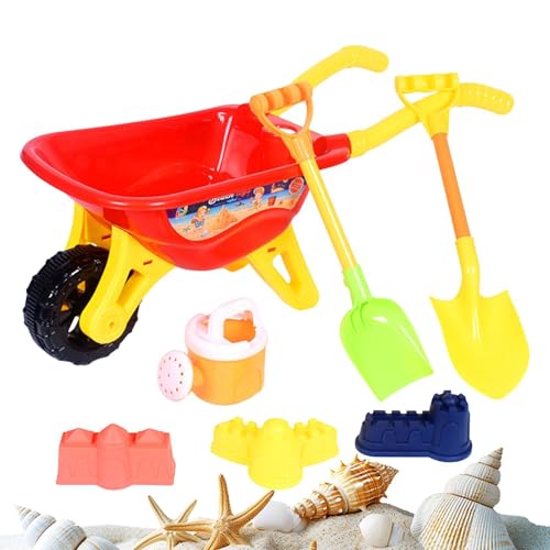 Generisch Juguete de para niños - Juego de pala portátil interactivo de 7 piezas para carrito de colores, juguete de , juego de construcción, para mar, césped, parque infantil, piscina