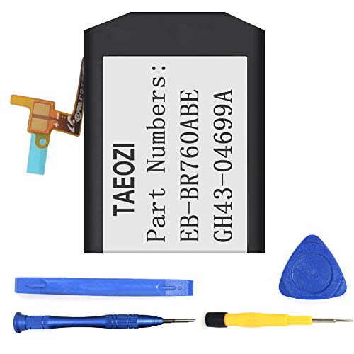 Batería de repuesto de 380mAh para Samsung Gear S3, Frontier SM-R760, Gear S3 Classic SM-R770 BR760 R765 EB-BR760ABE GH43-04699A. Batería y herramientas de reparación