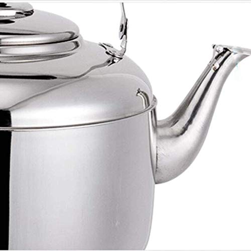 Carafes cuisine 5L SHISHI en acier pour induction et gaz avec sifflet