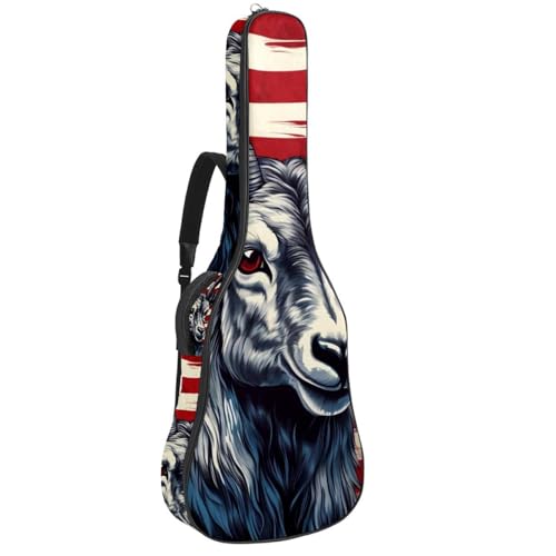 Sac guitare étanche et rembourré avec grand compartiment accessoires