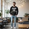ATTAR APPAREL Personalised Sweatshirt Mens Womens UK - Customised Jumper with Any Text and Photo, Design Your Own Custom Pullover XL Charcoal #3