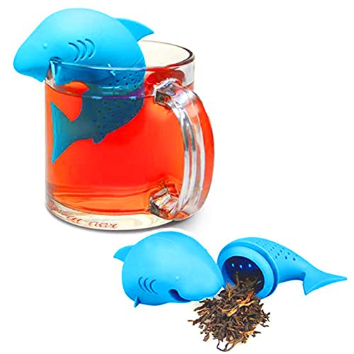 Colador de té de silicona 2 piezas bola de té reutilizable Filtro de bola de té infusor de té de silicona Forma de… - Imagen 6