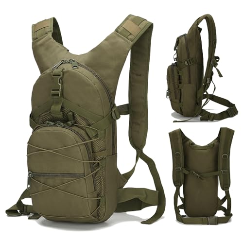 Joygoodta Sac à dos de chasse pour hommes, sac à dos de survie étanche avec un multi-poche et respirant pour la randonnée la randonnée voyage camping voyage camouflage pour homm