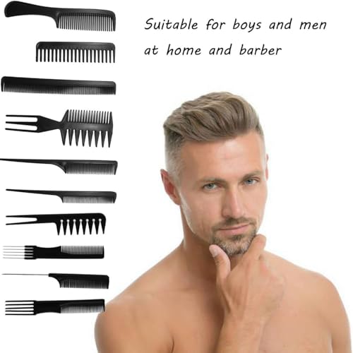 Set de 10 peines para peinado profesional miniatura 5