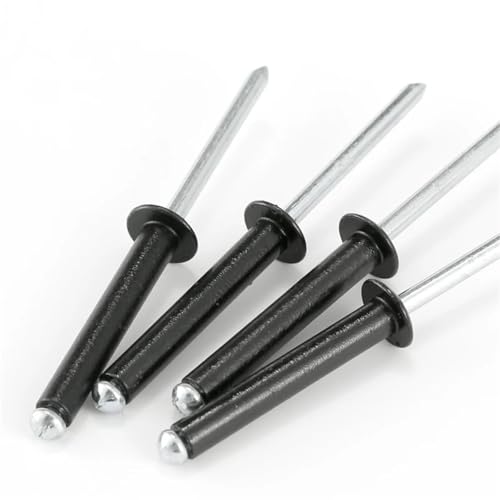 Rivets aveugles alu noir M2.4 pour fixation marine et assemblage - 3