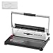 Happybuy Coil Spiral Binding Machine, Manual 34-Holes Book Maker, Binds 120 Sheets, with Adjustable 3/16