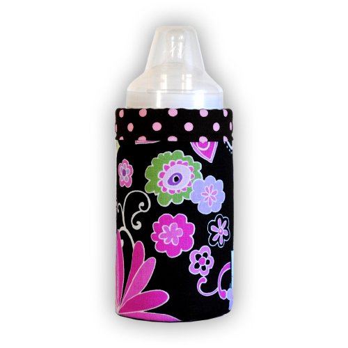 Cocoozy Baby Bottle Cover Flowers Classic Cover, Large