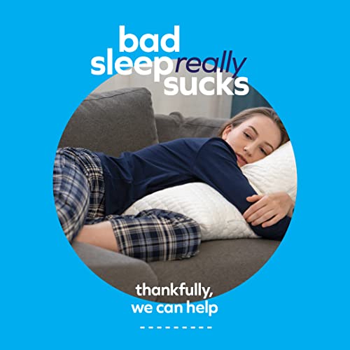 Sidney Sleep Standard Pillow For Neck And Shoulder Pain - Side Stomach And Back Sleepers - Memory Foam Bed Pillow For Sleeping - Adjustable Loft - Washable Case. Extra Fill Included (Queen, White) #TOP7