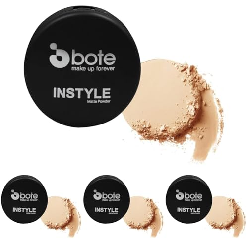 Bote Makeup Instyle Matte Powder 04 Pudra (4 paketi)