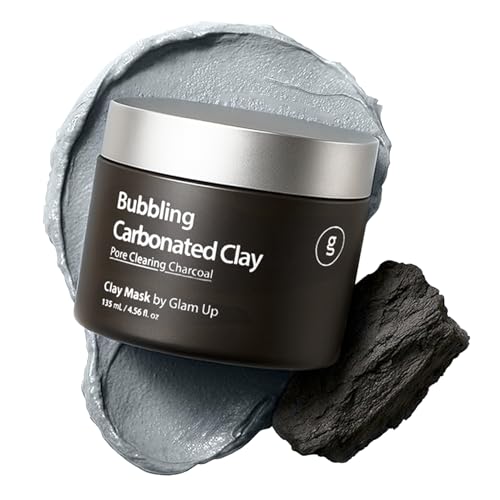 GLAM UP Clean Bubbling Carbonated Clay Mask for Face Purifying- B...