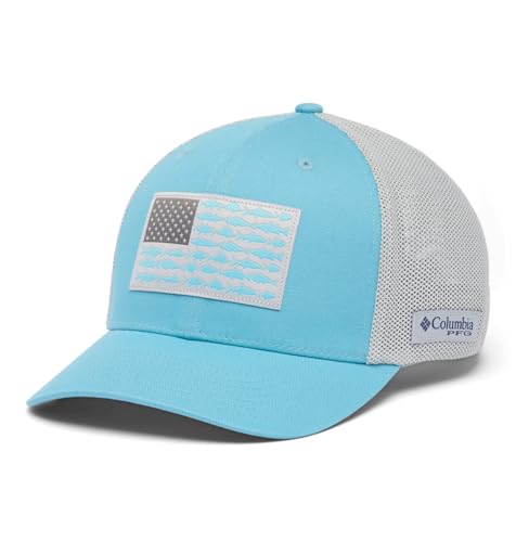 Image of Columbia Unisex Adult PFG Logo Mesh Ball Cap