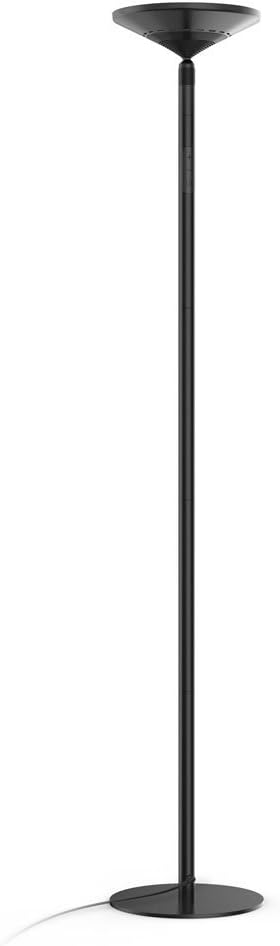 Avantica LED Torchiere Floor Lamp, Max.30W Dimmable Lamp, 3000K Warm White Light, 71-inch, 3750 Lumens,Touch Control,30 Minutes Timer,Compatible with Wall Switch,for Living Room,Bedroom