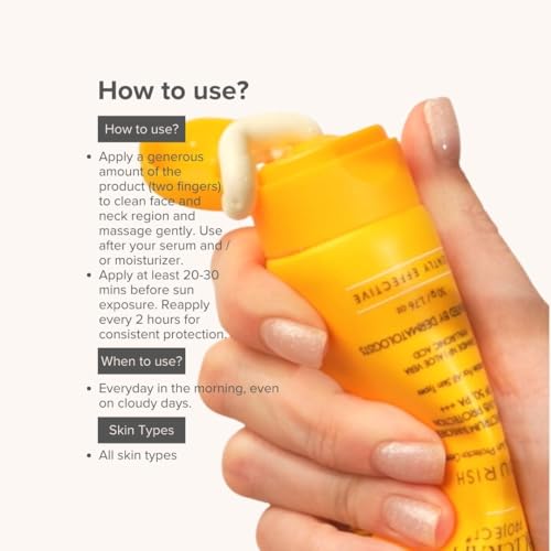 Image of THE FACECRAFT PROJECT Sunscreen SPF 50+ PA+++ Broad Spectrum UVA & UVB Protection, Lightweight Hydrating Cream with Aloe Vera, Non-Sticky, No White Cast, Daily Sun Care for Unisex Adults (50gm)