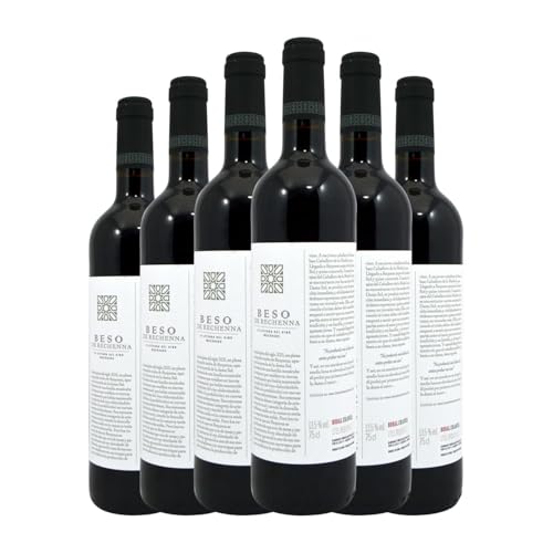 CFG Beso de Rechenna Bobal Utiel-Requena Crianza 75 cl Vino tinto (Caja de 6 Botellas de 75 cl)