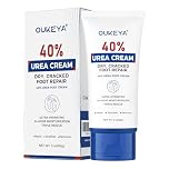 OUKEYA Crema all'Urea al 40%, Crema per Piedi all'Urea per Pelle Secca e Screpolata, Lozione all'Urea al 40% per Piedi Massima Forza (85 g (Confezione da 1))