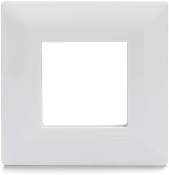 Livia-1-2 Module Grid & 2 Module Cover Frame - White (Pack of 15) (P0702)