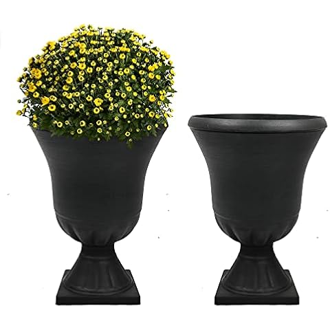 Worth Garden 2-Pack Plastic Urn Planters Cover