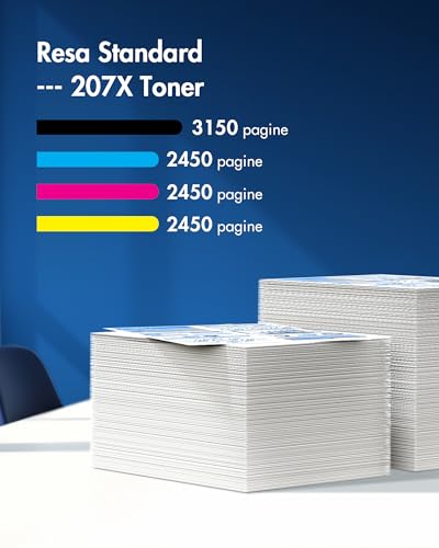 Toner compatible HP 207X haute capacité pour une impression précise - 5